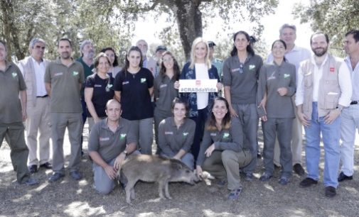 Cifuentes visita el Centro de Recuperación de Animales Silvestres (CRAS) en su séptimo aniversario