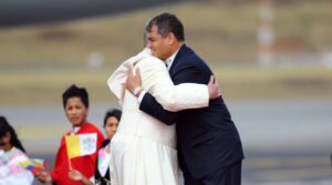 Correa y el Papa 4