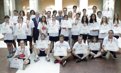 Cifuentes felicita al equipo madrileño con discapacidad intelectual, campeón de España de Selecciones Autonómicas