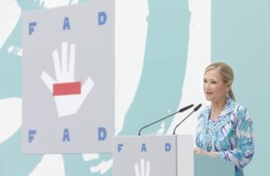 CIFUENTES ASISTE AL ACTO DEL XXX ANIVERSARIO DE LA FUNDACIÓN DE AYUDA CONTRA LA DROGADICCIÓN QUE PRESIDE S.M. LA REINA LETIZIA Y DE HOMENAJE A S.M. LA REINA SOFÍA La presidenta de la Comunidad de Madrid. Cristina Cifuentes, asiste al acto del XXX aniversario de la Fundación de Ayuda contra la Drogadicción que preside S.M. la Reina, presidenta de honor de la FAD, y en el que se rendirá homenaje a Su Majestad la Reina Doña Sofía por su labor en la organización. Foto: Diego Sinova / Comunidad de Madrid