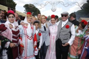 CIFUENTES, EN LOS ACTOS DE CELEBRACIÓN DE LA FIESTA DE SAN ISIDRO La presidenta de la Comunidad de Madrid, Cristina Cifuentes, visita la pradera de San Isidro, donde recorrerá la zona y asistirá a las 12,30 hs. a la eucaristía con motivo de la festividad del Patrón de la capital.  Foto: D.Sinova / Comunidad de Madrid