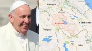 Francisco inicia su viaje a Armenia