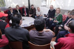 CIFUENTES VISITA EL NUEVO CENTRO DE ACOGIDA PARA PERSONAS SIN HOGAR “PADRE ARRUPE” EN SITUACIÓN DE CONVALECENCIA HOSPITALARIA La presidenta de la Comunidad de Madrid, Cristina Cifuentes, inaugura el nuevo centro para personas sin hogar “Padre Arrupe” para personas en situación de convalecencia hospitalaria y/o enfermedad terminal. Posteriormente visitará el ayuntamiento de Villanueva de la Cañada.  Foto: D.Sinova / Comunidad de Madrid
