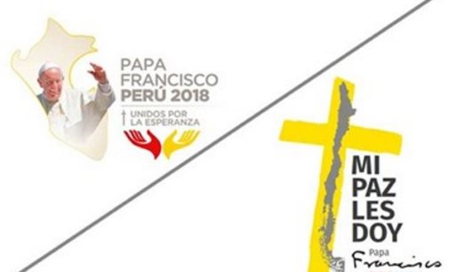 Cruz y unidad, logos del viaje papal a Chile y a Perú
