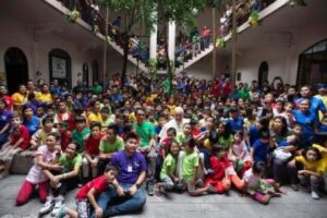 Manila. Palacio Presidencial 5. Niños de la calle