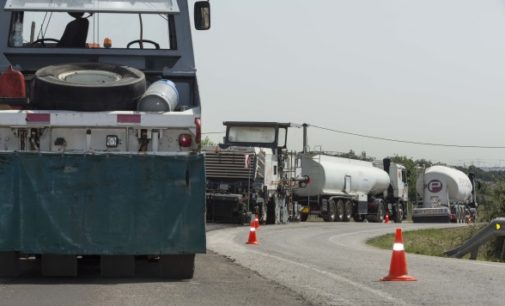 Comenzaron las obras de mejora del firme de la M-513, en Boadilla, Pozuelo y Brunete