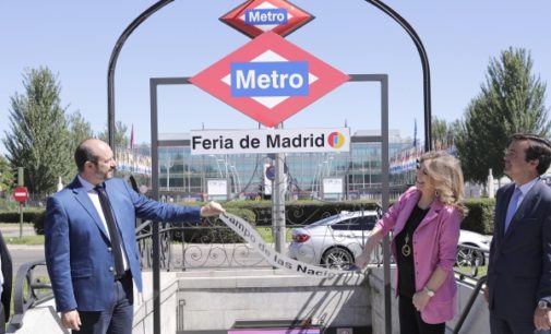 La estación de Metro de Campo de las Naciones se llamará Feria de Madrid desde el próximo día 26