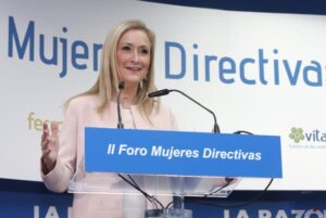 CIFUENTES ASISTE A LA INAUGURACIÓN DEL II FORO DE MUJERES DIRECTIVAS La presidenta de la Comunidad de Madrid, Cristina Cifuentes, asiste a la inauguración del II Foro de mujeres directivas organizad por el diario La Razón bajo el título “La diversidad de género en la empresa: un cambio que no termina de llegar”    Foto: D.Sinova / Comunidad de Madrid