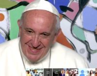 En la sede de Scholas Occurrentes el Papa escucha a los jóvenes de diversos países