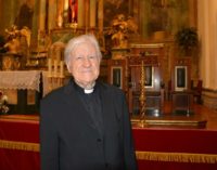 Monseñor Colino, maestro de capilla emérito de la basílica de San Pedro del Vaticano