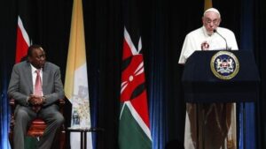 primer discurso del papa en Kenia 2