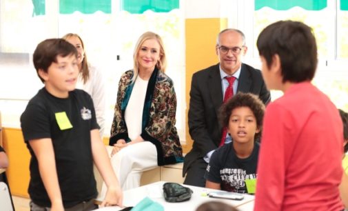 Cifuentes destaca la reducción en un 38 % de los casos de acoso escolar tras la puesta en marcha del Plan de prevención de la Comunidad