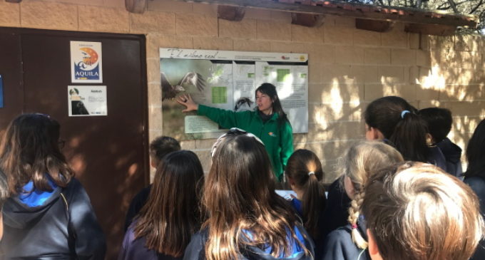 170 colegios e institutos visitaron en 2019 el centro de educación ambiental de GREFA