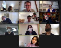 Díaz Ayuso, ha presidido una reunión telemática con los portavoces de la Asamblea de Madrid para abordar la situación de la región tras el paso del temporal Filomena.