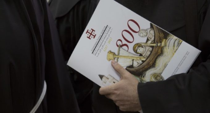 Tierra Santa: El Papa felicita los 800 años de la presencia franciscana