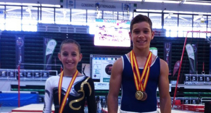 Triunfo de los gimnastas majariegos en el Campeonato de España
