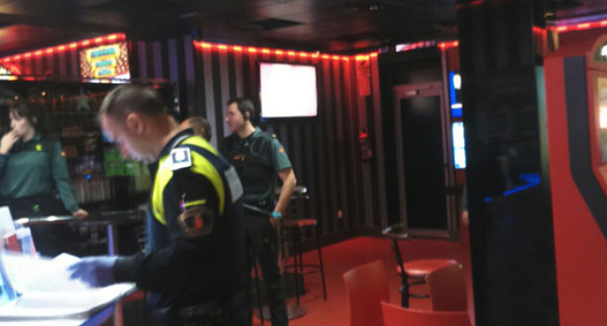 Operación conjunta de inspección de los locales de apuestas deportivas en Majadahonda