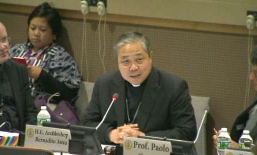 Mons. Auza: “Proteger a los niños hoy previene los conflictos del mañana”