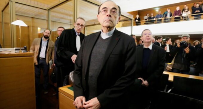 “Absolución del cardenal Barbarin en su juicio de apelación”, anuncia ‘Vatican News’