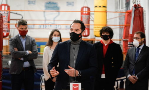 Aguado: “Los gimnasios están abiertos y van a seguir así porque son espacios seguros”