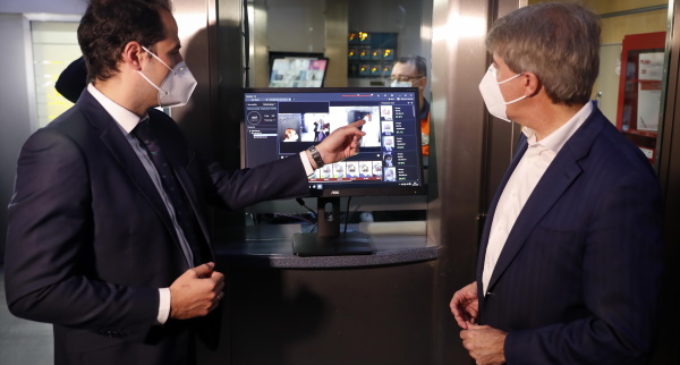 Aguado avanza la instalación de una cámara en el Puesto de Mando de Metro para medir la temperatura a empleados del suburbano