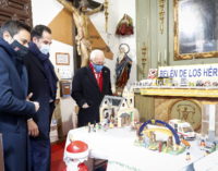 Aguado pone en valor “el incansable trabajo” de los profesionales de residencias, homenajeados en el Belén de Mensajeros de la Paz