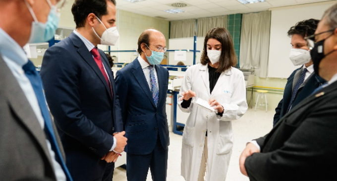 Aguado presenta la prueba piloto del primer test de España que te podrías hacer en casa