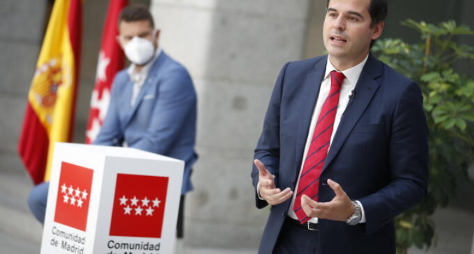Aguado presenta un plan para reactivar el deporte y convertir a Madrid en una “región en forma”