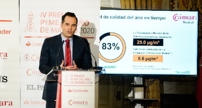Aguado reconoce “el sacrificio y esfuerzo de las pymes madrileñas” y confía en su “resistencia” ante el COVID-19