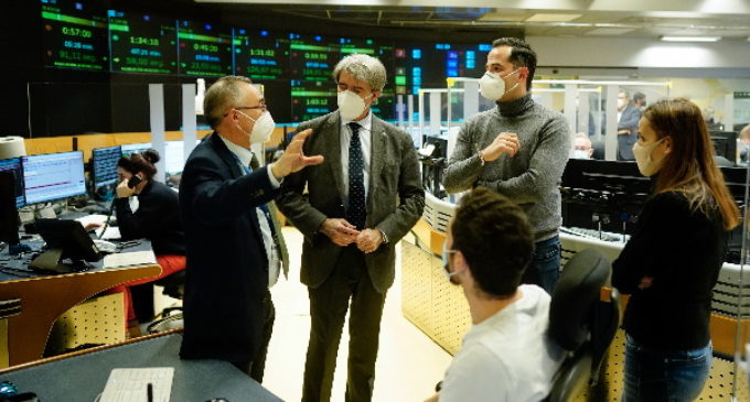Aguado reconoce la labor de los empleados de Metro frente al temporal y el funcionamiento 24 horas al día del suburbano