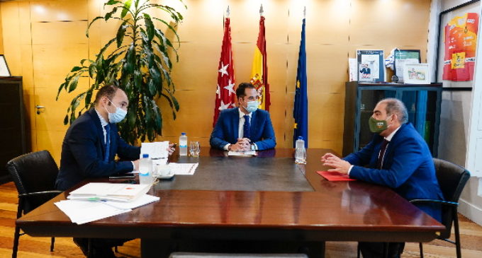 Aguado se reúne con ATA y tiende la mano del Ejecutivo regional a los autónomos, “un colectivo clave en la recuperación económica”
