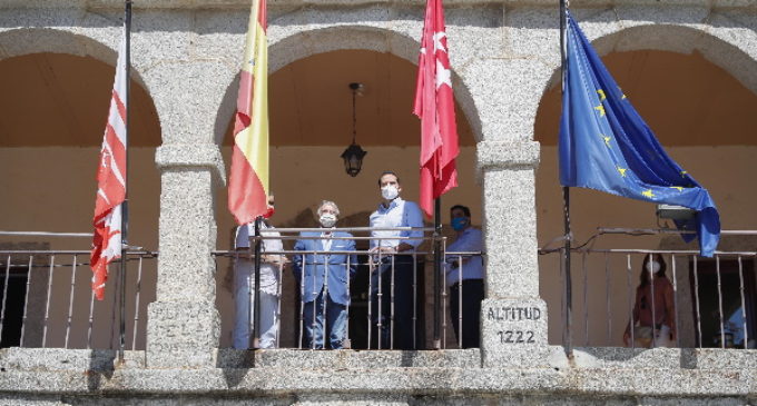 Aguado visita Miraflores y Bustarviejo y apela a “la unión entre administraciones” para “combatir” al coronavirus