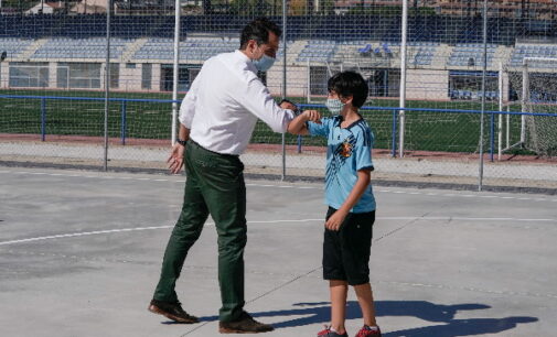 Aguado: “Hay que practicar deporte y hacerlo de forma segura: usando mascarilla y garantizando la distancia física”