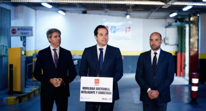 Aguado: “Inauguramos el primer aparcamiento disuasorio de la red Aparca+T de la Comunidad de Madrid en Colmenar Viejo”