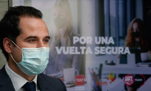 Aguado: “La mascarilla es nuestro cinturón de seguridad, arnés o antivirus en la vuelta al trabajo”