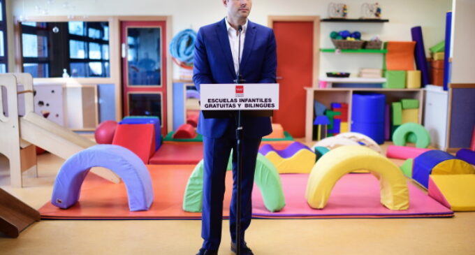 Aguado: “Me comprometo con las familias madrileñas a la gratuidad y el bilingüismo en la etapa 0-3 años”