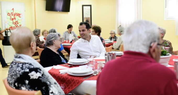 Aguado: “Vamos a lograr que las residencias sean hogares para nuestros mayores”