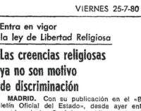 Al servicio de la concordia religiosa y civil
