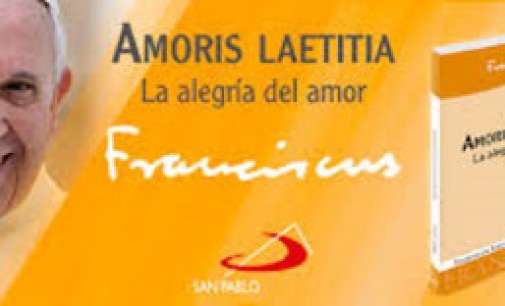 “Amoris Laetitia”, la nueva Exhortación apostólica del Papa sobre el amor en la familia