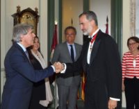 En el Palacio de Justicia, sede del Tribunal Supremo, Garrido asiste a la solemne apertura del Año Judicial