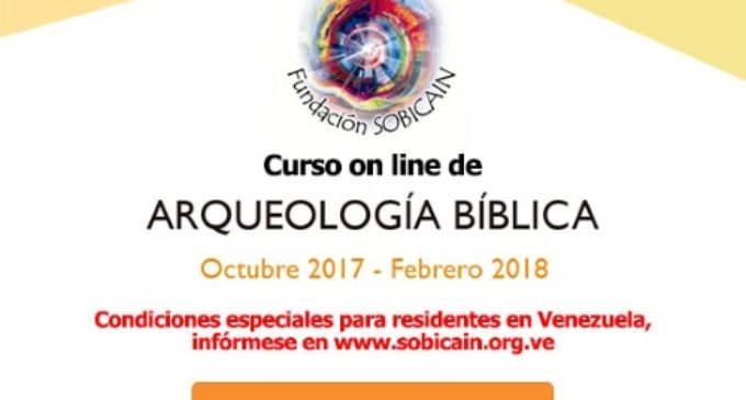 SOBICAIN organiza un curso on-line de Arqueología bíblica
