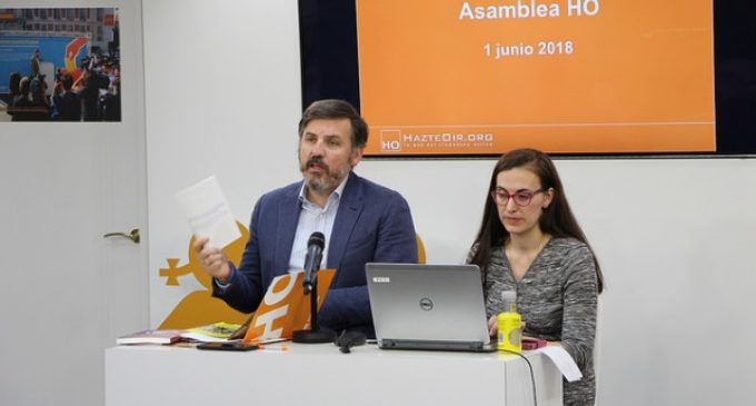 Ignacio Arsuaga, reelegido presidente de «Hazte oir.org» en la Asamblea Nacional de socios de esta entidad cívica