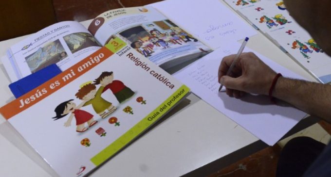 La asignatura de Religión, protagonista de la escena política