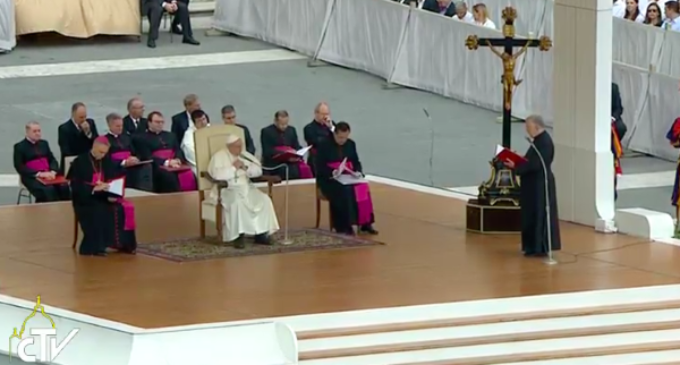El Papa: “Jesús es el instrumento concreto de la misericordia del Padre”