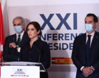 Díaz Ayuso critica las negociaciones bilaterales de los “déficit a la carta”: “No se puede pedir que unas CCAA tengan más independencia y otras menos autonomía”