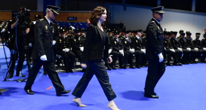 Ayuso agradece a los Cuerpos y Fuerzas de Seguridad su labor para salvaguardar la seguridad y la libertad de los ciudadanos
