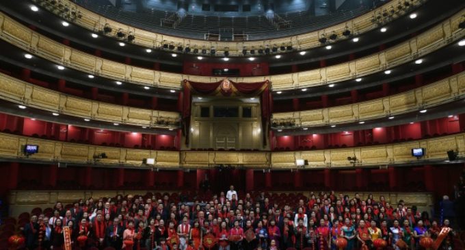 En un acto en el Teatro Real, la Comunidad de Madrid da la bienvenida al año nuevo chino
