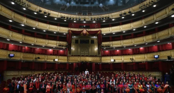 En un acto en el Teatro Real, la Comunidad de Madrid da la bienvenida al año nuevo chino