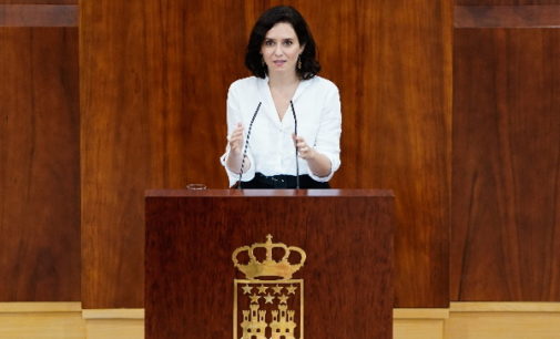 Díaz Ayuso: “Voy a hacer política al servicio de nuestra mejor Comunidad de Madrid, imprescindible en España”