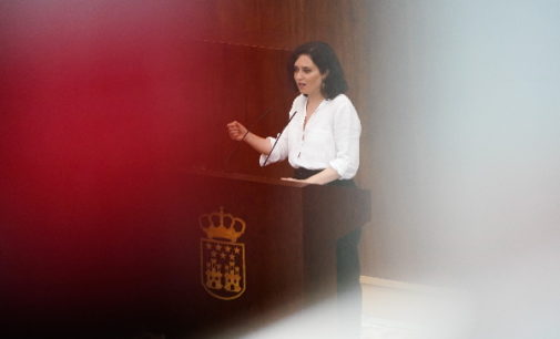 Declaraciones de la presidenta en funciones y candidata a la investidura de la Presidencia de la Comunidad de Madrid